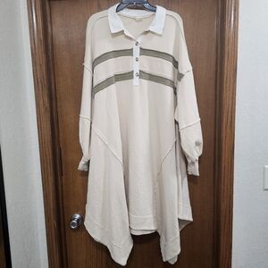 Free People We The Free Blair Sweatshirt Top Dress Size Meduim See Photos